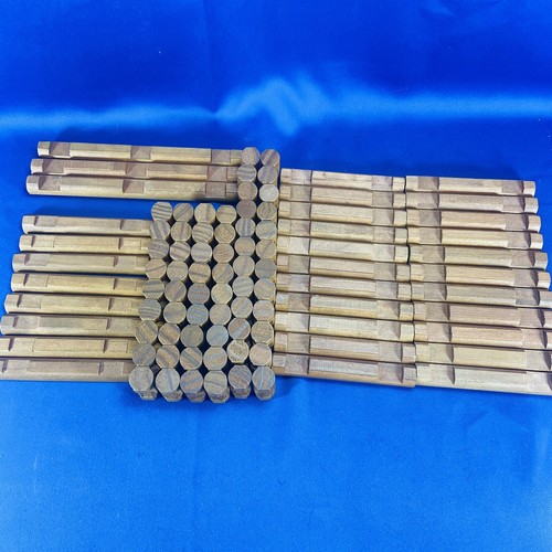 Lot vintage lincoln logs - 93,